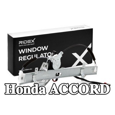 RIDEX مُحرك نافذة أمامي أيسر, كهربائي, مع محرك كهربائي — 2000 Honda Accord