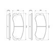 BOSCH Fren balatası seti 16, 5mm — Opel Frontera (9)