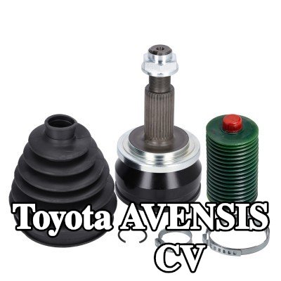 FEBI BILSTEIN مجموعة وصلة المحور الأمامي, جانب العجلة, مع صمولة, مع شحم — Toyota Avensis
