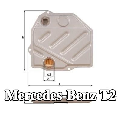 MAHLE فلتر ناقل الحركة الأوتوماتيكي بدون حشية/مانع تسرب — Mercedes-Benz T2
