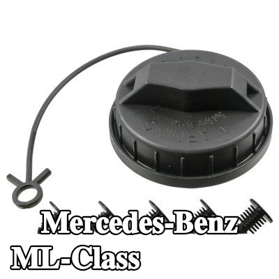 FEBI BILSTEIN غطاء خزان الوقود مع الملحقات, مع حزام دعم — Mercedes-Benz ML-Class
