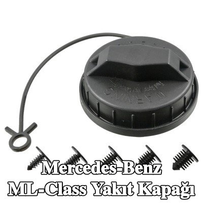 FEBI BILSTEIN Aksesuarları ile birlikte yakıt kapağı, destek kayışlı — Mercedes-Benz ML-Class