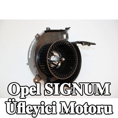 VALEO Entegre regülatörsüz fan motoru — Opel Signum