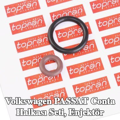 TOPRAN Conta Halkası Seti, enjektör — 1997 Volkswagen Passat