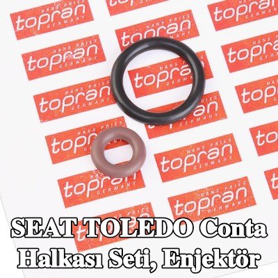 TOPRAN Conta Halkası Seti, enjektör — 1997 SEAT Toledo