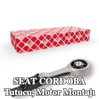 FEBI BILSTEIN Tutucu, motor montajı Arka — SEAT Cordoba