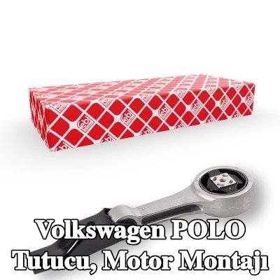 FEBI BILSTEIN Tutucu, motor montajı Arka — 2002 Volkswagen Polo