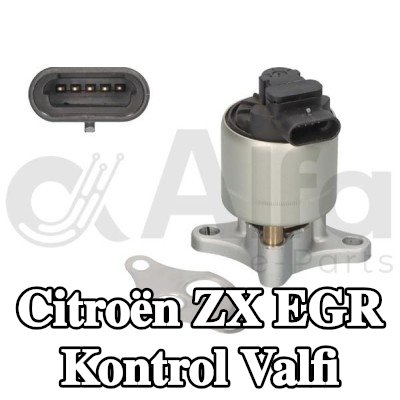 Alfa e-Parts Conalı/sızdırmazlık elemanlı EGR kontrol valfi — Citroën Zx