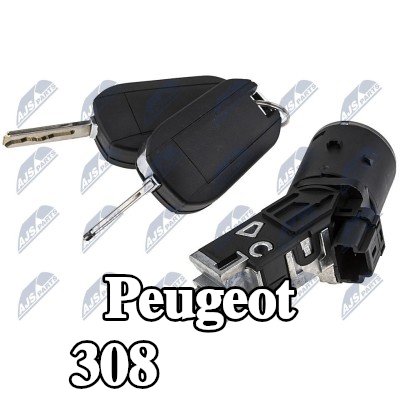 NTY قفل التوجيه — Peugeot 308