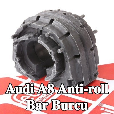 FEBI BILSTEIN Anti roll bar burcu Arka Aks, 19mm, Elastomer — Audi A8
