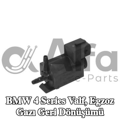 Alfa e-Parts Valf, egzoz gazı geri dönüşümü — BMW 4 Series