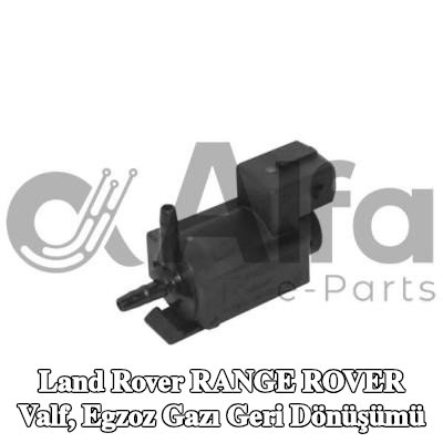 Alfa e-Parts Valf, egzoz gazı geri dönüşümü — 2000 Land Rover Range Rover