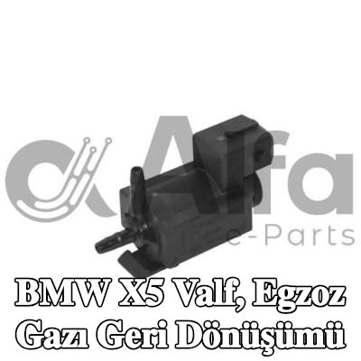 Alfa e-Parts Valf, egzoz gazı geri dönüşümü — BMW X5