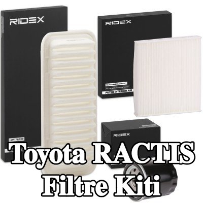 RIDEX Filtre kiti — Toyota Ractis