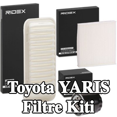 RIDEX Filtre kiti — Toyota Yaris