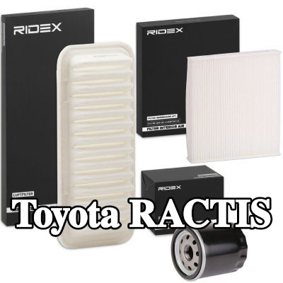 RIDEX مجموعة الفلاتر — Toyota Ractis