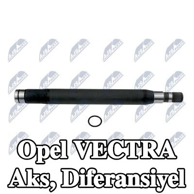 NTY Aks, diferansiyel — Opel Vectra