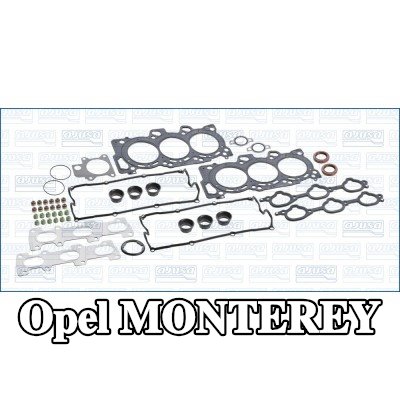 AJUSA مجموعة حشيات, رأس الأسطوانة مع حشوة رأس الأسطوانة, مع أختام ساق الصمام — Opel Monterey