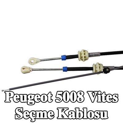 METZGER Vites seçici kablosu Çift Kablo Çekme, kol olmadan — Peugeot 5008