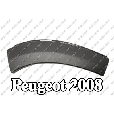PRASCO زخرفة قوس العجلة الخلفية اليسرى — 2016 Peugeot 2008