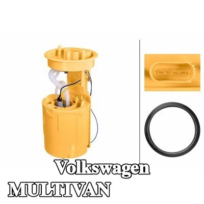 HELLA وحدة تغذية الوقود الكهربائية, ديزل, مع حشية/مانع تسرب, بدون وحدة إرسال الخزان — 2003 Volkswagen Multivan