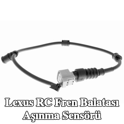 VEMO Fren balatası aşınma sensörü Orijinal VEMO Kalitesi, Arka Aks — Lexus Rc