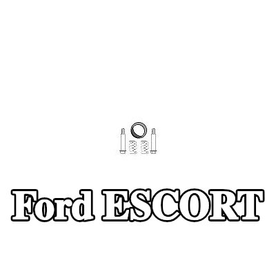 HJS مجموعة حشيات، نظام العادم — Ford Escort