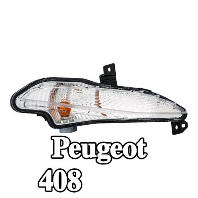 HELLA مؤشر جانبي أمامي أيمن, مع لمبة — Peugeot 408