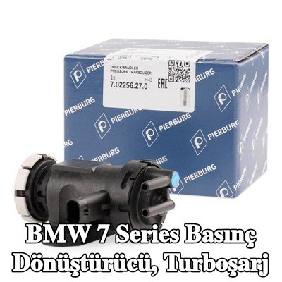 PIERBURG Basınç dönüştürücü, turboşarj — 2016 BMW 7 Series