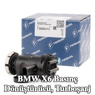 PIERBURG Basınç dönüştürücü, turboşarj — BMW X6