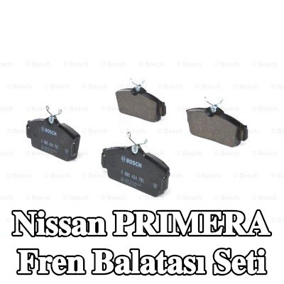 BOSCH Fren balatası seti 16, 4mm, gıcırtı önleyici plaka ile — 2000 Nissan Primera