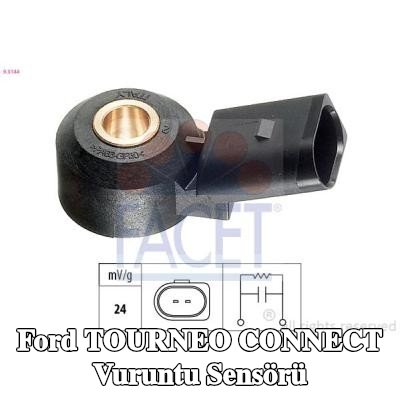 FACET İtalya'da Üretilmiş Vuruntu Sensörü - Orijinal Ekipman Eşdeğeri — Ford Tourneo Connect