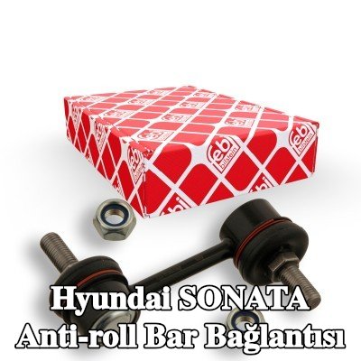 FEBI BILSTEIN Stabilizatör kolu OE Turbo YENİ, Arka Aks Sol, Arka Aks Sağ, 80mm, Çelik — 2008 Hyundai Sonata