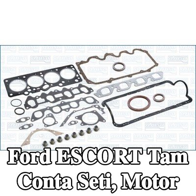 AJUSA Tam Conta Seti, silindir kapağı contalı motor, valf gövdesi contalı, FIBERMAX — 2000 Ford Escort