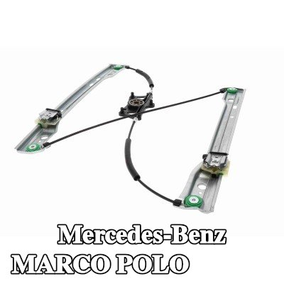 VAICO مُحرك النوافذ الأمامي الأيمن, يدوي — Mercedes-Benz Marco Polo