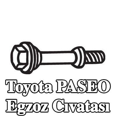 BOSAL Egzoz cıvatası — Toyota Paseo