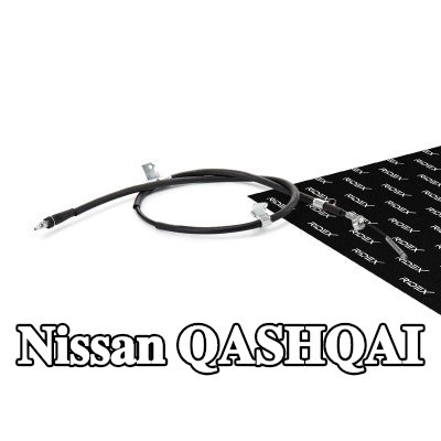 RIDEX كابل فرامل اليد الخلفي الأيمن, 1705/1524mm, 1705mm — Nissan Qashqai