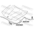 FEBEST Kaput kablosu — 2003 BMW X3 (2)