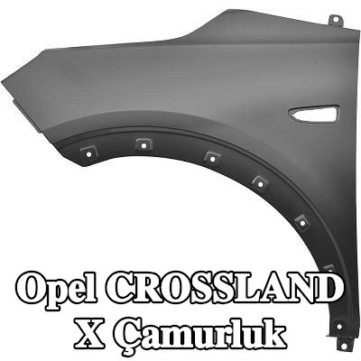 DIEDERICHS Sol ön çamurluk — Opel Crossland X