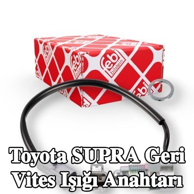 FEBI BILSTEIN Conta/sızdırmazlık elemanlı geri vites lambası anahtarı, kablo ile — Toyota Supra