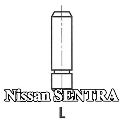 FRECCIA أدلة الصمامات — Nissan Sentra