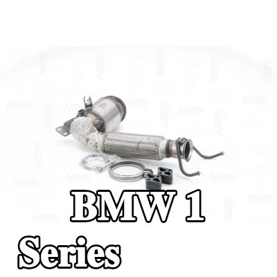 NAP carparts محول حفاز مع مواد التثبيت/التركيب — BMW 1 Series