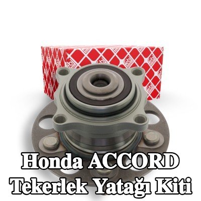 FEBI BILSTEIN Tekerlek yatağı kiti Arka Aks Sol, Arka Aks Sağ, Tekerlek göbeğine entegre tekerlek yatağı, ABS sensör halkalı, entegre manyetik sensör halkalı, tekerlek göbeği ile — Honda Accord