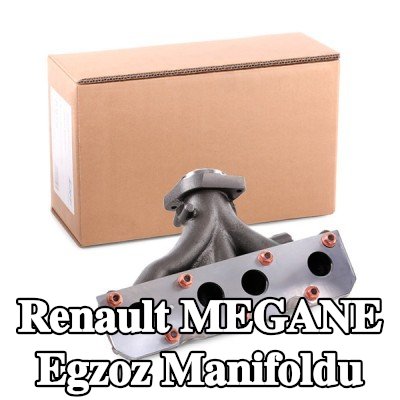 LRT Montaj parçaları ile egzoz manifoldu — 2002 Renault Megane