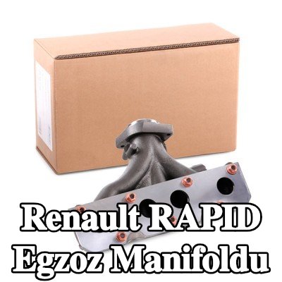 LRT Montaj parçaları ile egzoz manifoldu — Renault Rapid