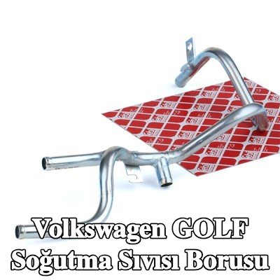 FEBI BILSTEIN Sabitleme kayışı ile birlikte soğutma suyu borusu — 1992 Volkswagen Golf