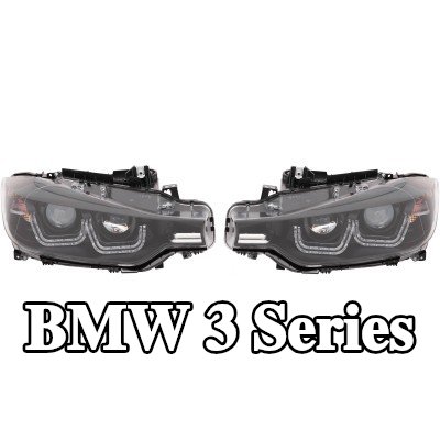 DIEDERICHS مجموعة المصابيح الأمامية بدون لمبات, بدون مصباح تفريغ متوهج, HD Tuning — BMW 3 Series
