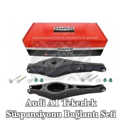 MAPCO Bağlantı seti, tekerlek süspansiyonu Alt, Arka Aks, kilit vidası seti ile — 2010 Audi A1
