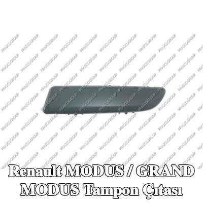 PRASCO Sol Arka Tampon Çıtası — Renault Modus / Grand Modus