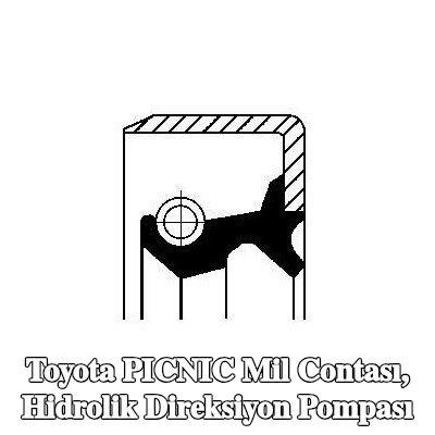 CORTECO Mil Contası, hidrolik direksiyon pompası — Toyota Picnic